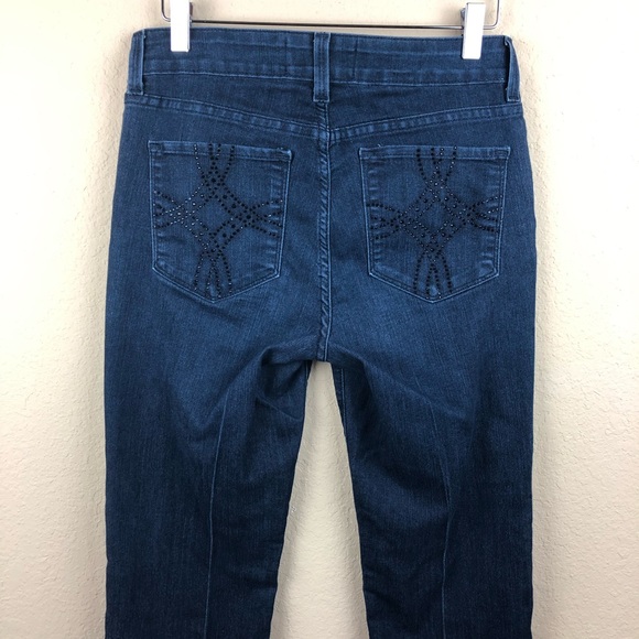 Not Your Daughters Jeans Womens, Indigo Blue 6P - Picture 5 of 8